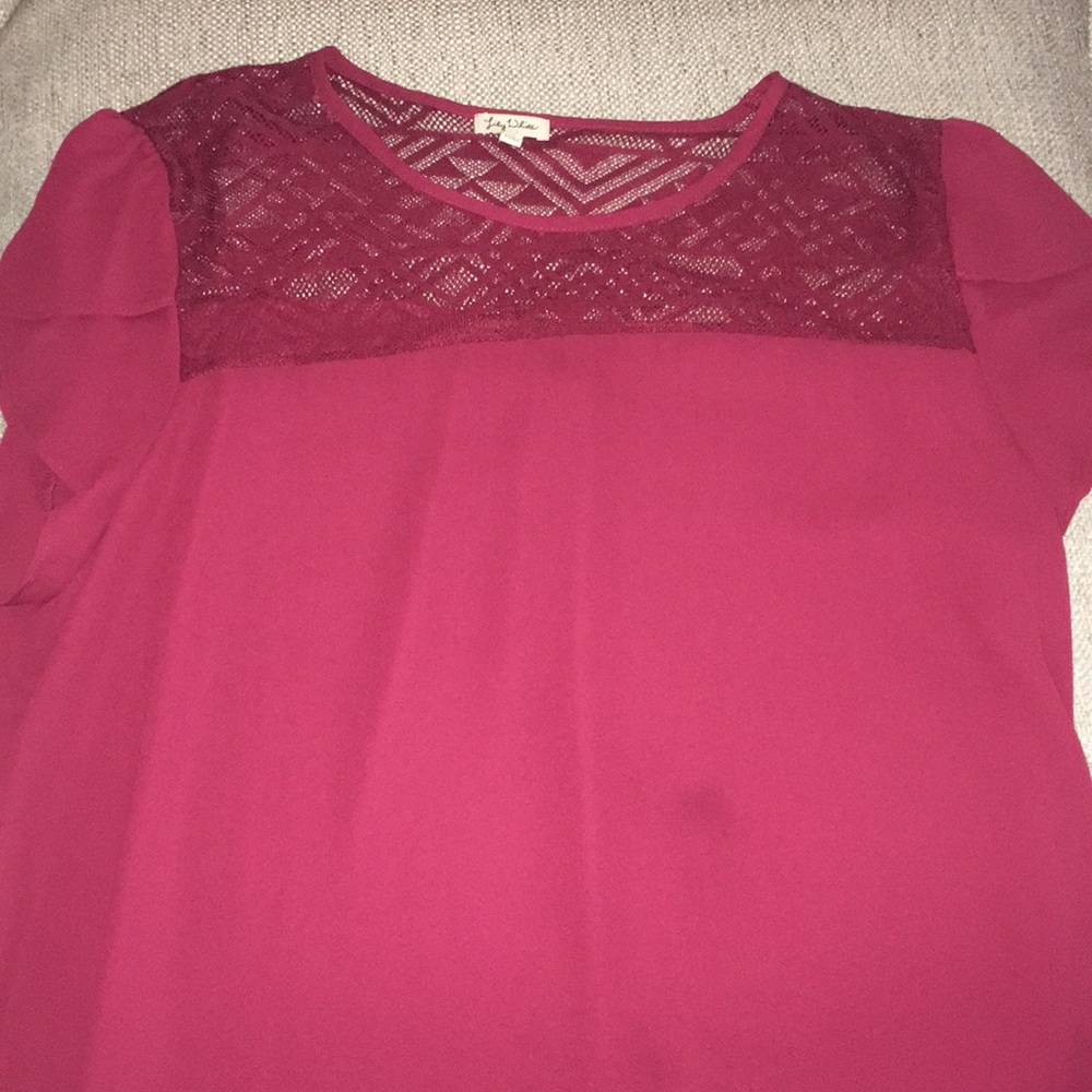 Wine Maroon colored top